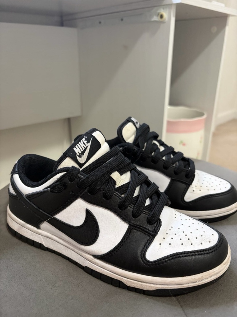 Nike Dunk Low Panda Black White Low Top Men's Athletic Sneaker DD1503-101